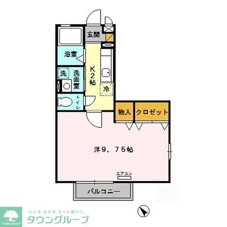 リビングタウン三橋の物件間取画像
